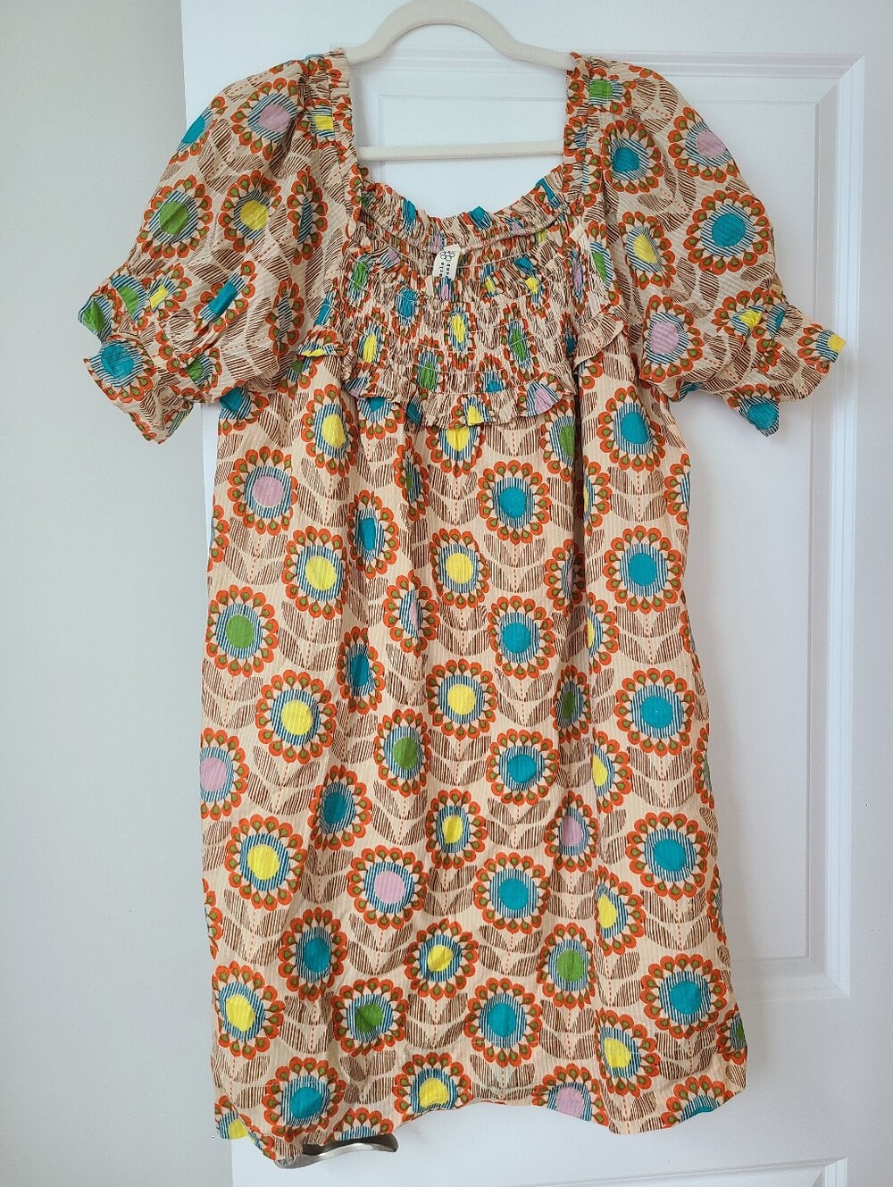 Uncle Frank Mod Floral Boho Dress